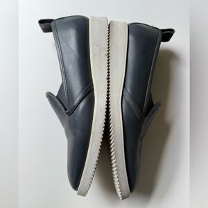 EVERLANE The OG Leather Street Loafer Slip On Pointy Sneakers Steel Blue sz 9.5